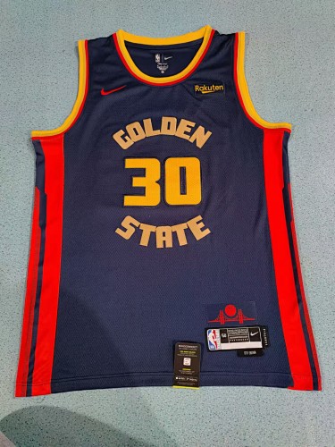 Golden State Warriors Nova Temporada City Edition #30 Stephen Curry Camisa