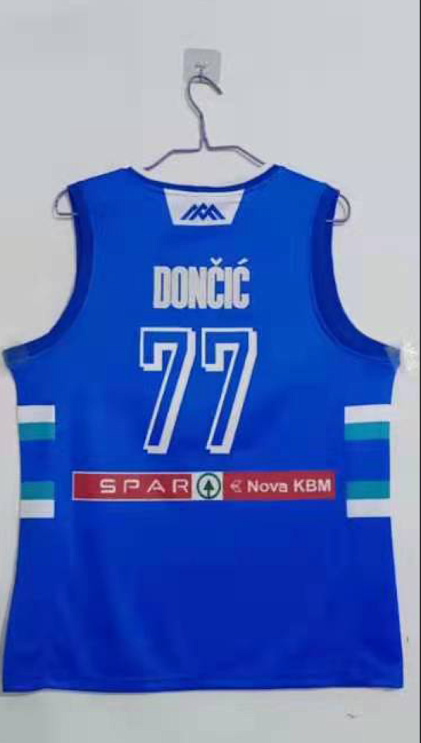 东京奥运会 斯洛文尼亚国家队东契奇蓝色, foto 2