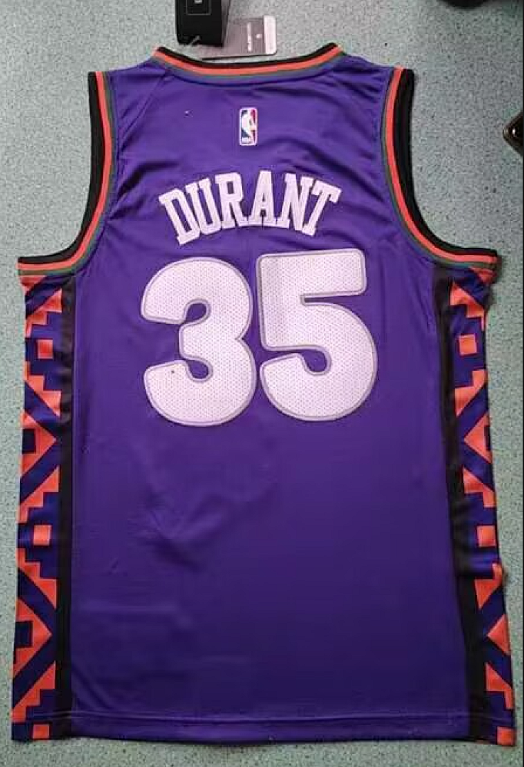 Phoenix Suns Nova Temporada City Edition #35 Kevin Durant Camisa, foto 1