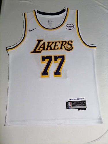Los Angeles Lakers #77 Camisa Branca