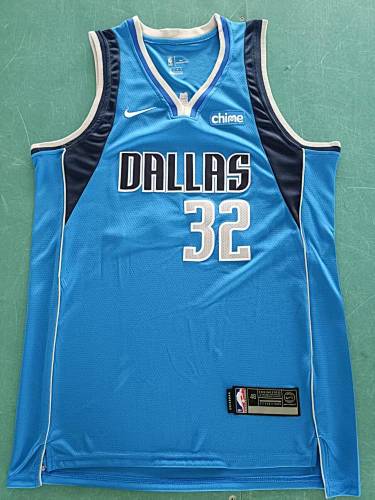 Dallas Mavericks #32 Camisa Azul