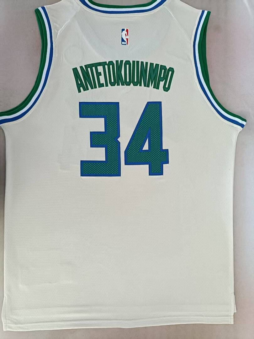 Milwaukee Bucks City Edition #34 Camisa, foto 1