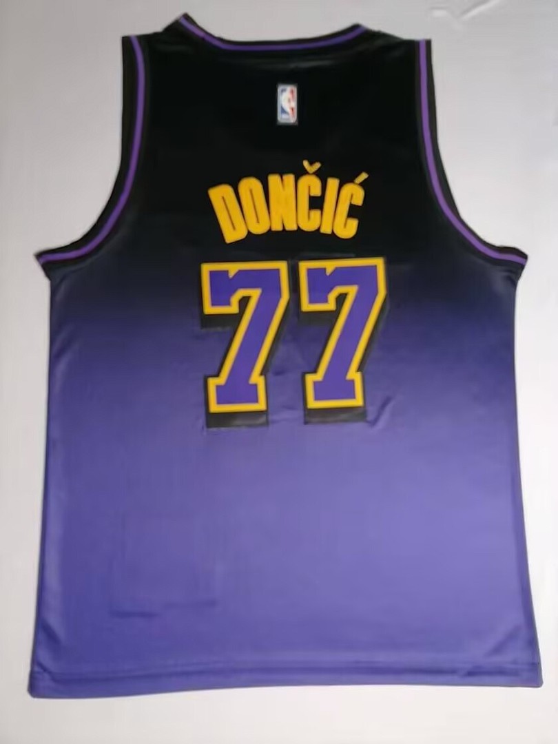 Los Angeles Lakers City Edition #77 Camisa, foto 2
