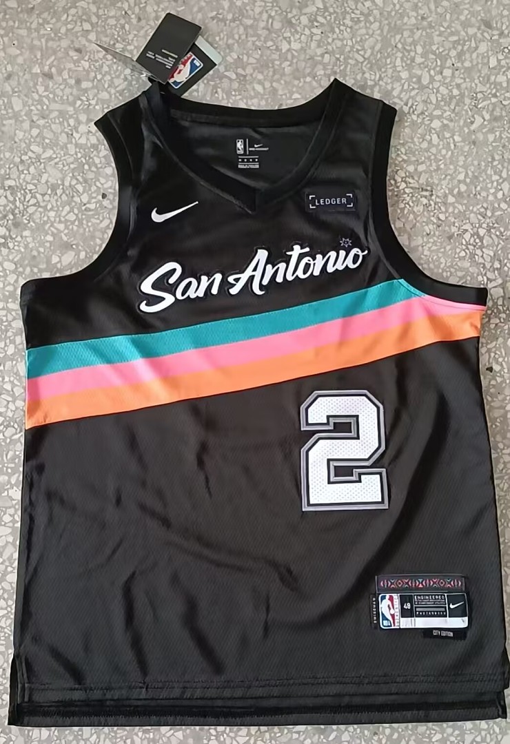 San Antonio Spurs City Edition #2 Camisa, foto 2