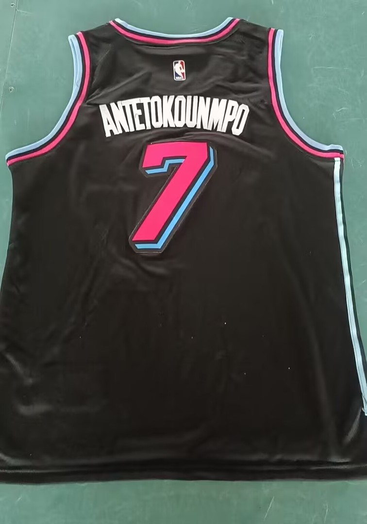 Miami Heat City Edition #7 Giannis Camisa, foto 2