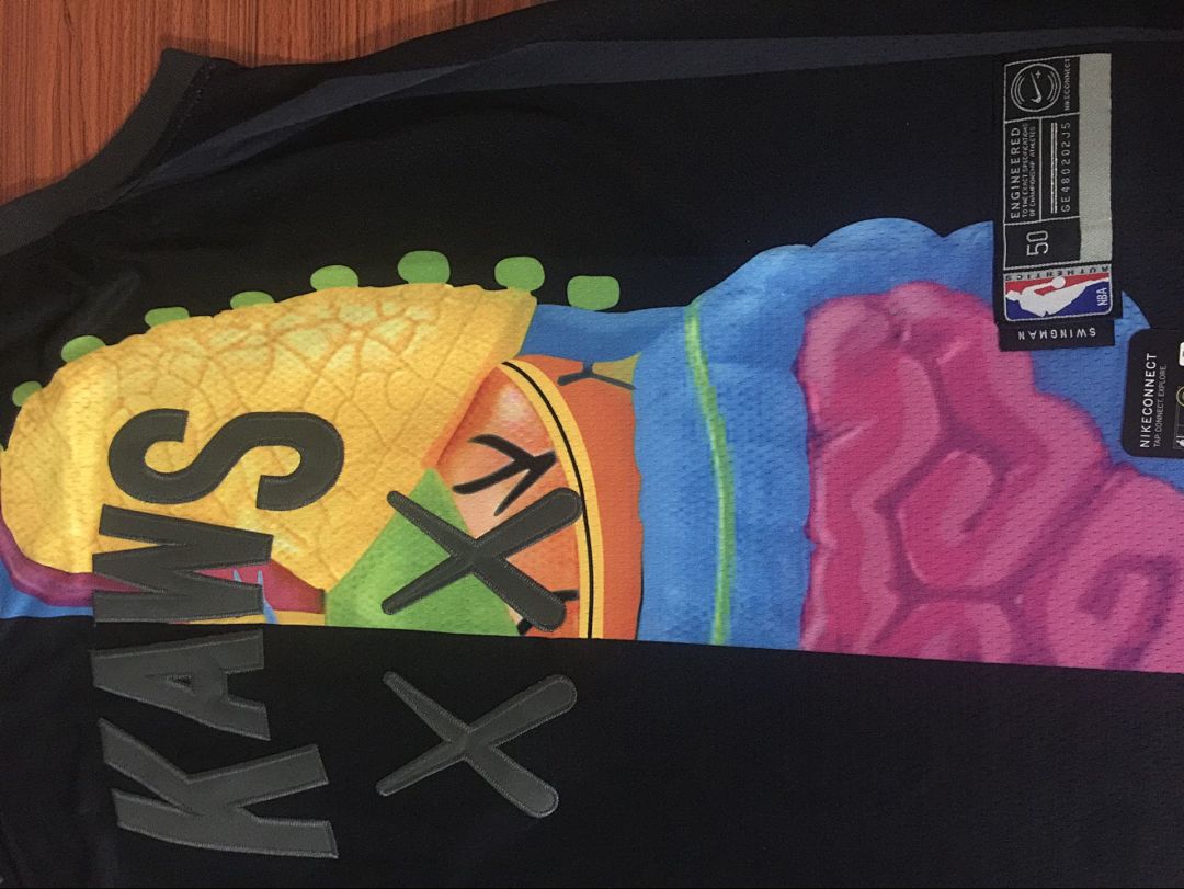 KAWS x Jordan x NBA三方客制联名球衣, foto 8