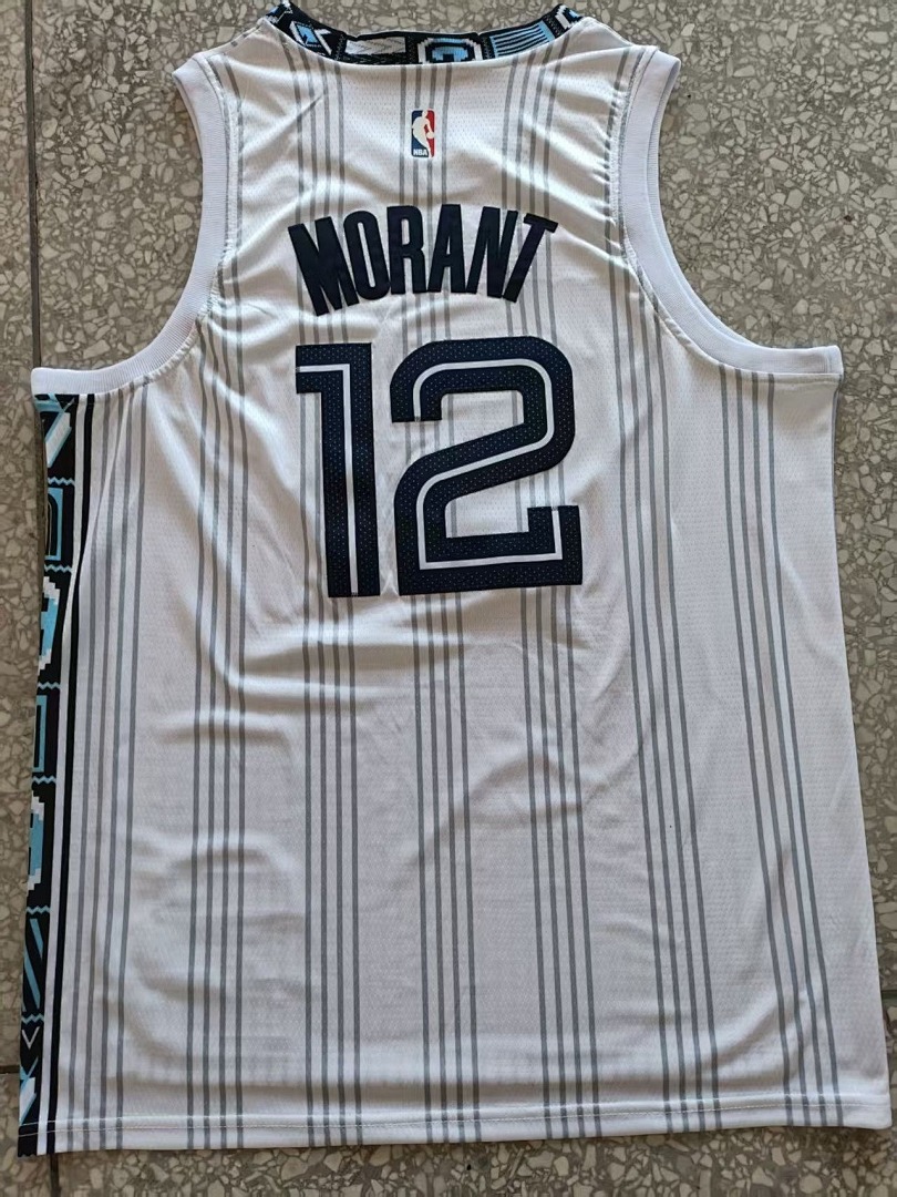 Memphis Grizzlies City Edition #12 Ja Morant Camisa, foto 2