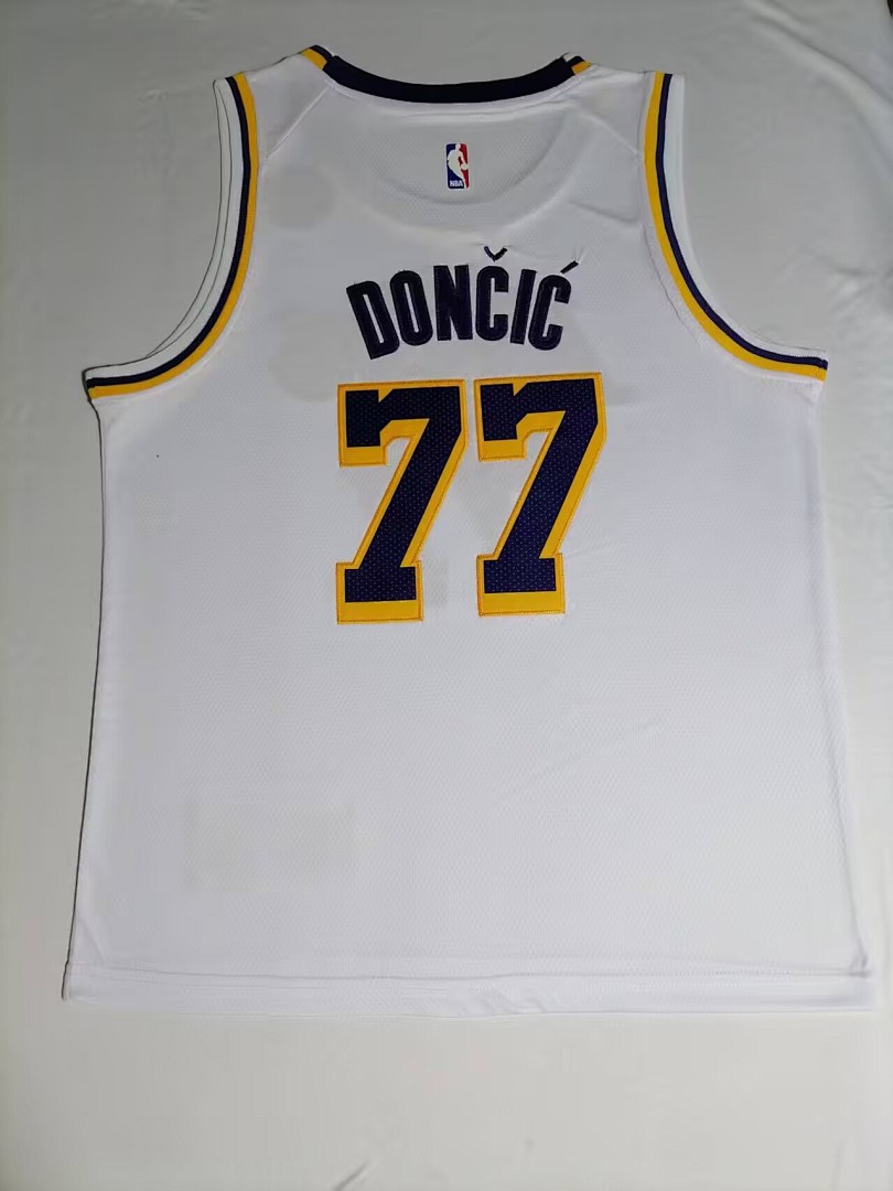 Los Angeles Lakers #77 Camisa Branca, foto 2