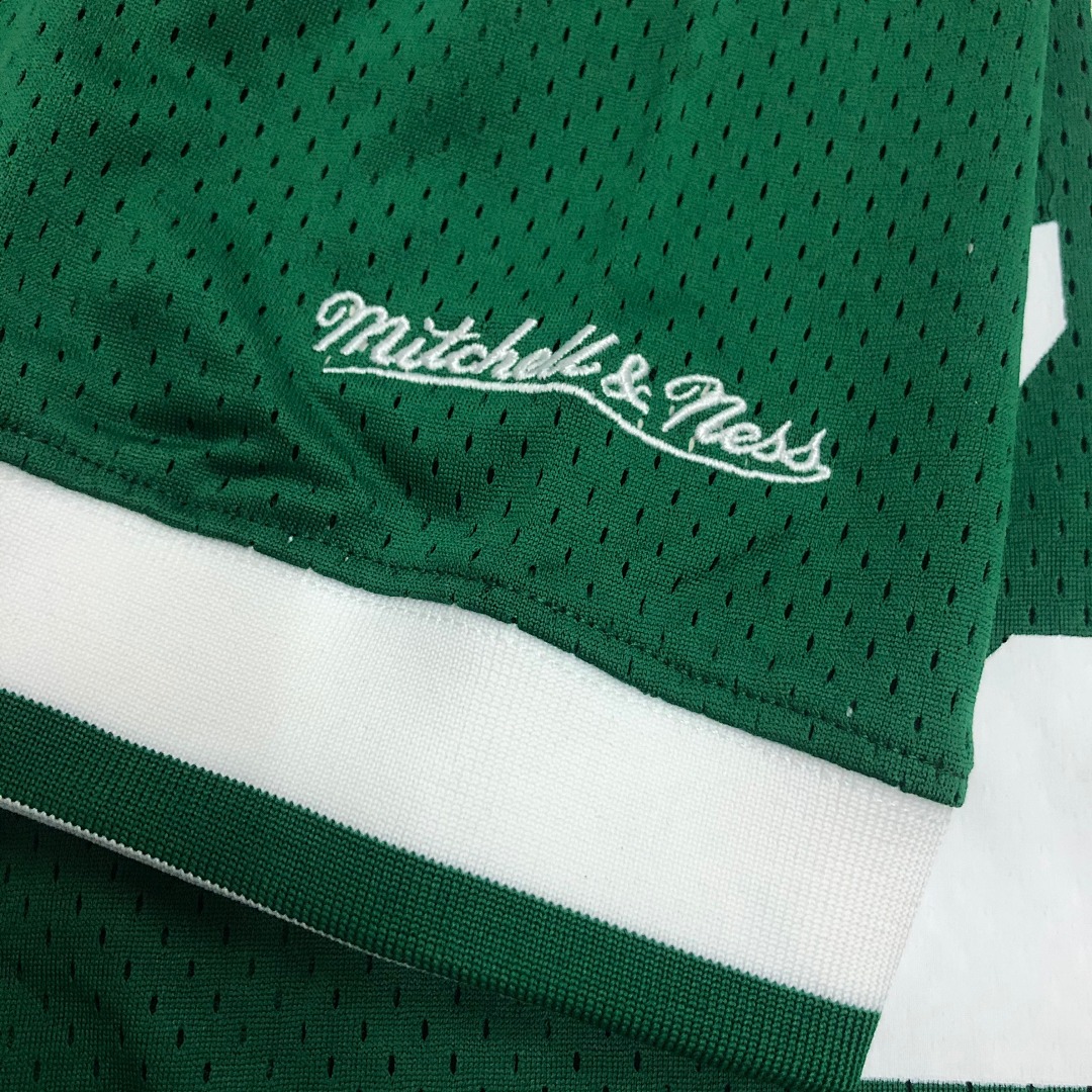 Mitchellness 凯尔特人队 绿色 33号 伯德 复古网眼短袖, foto 8