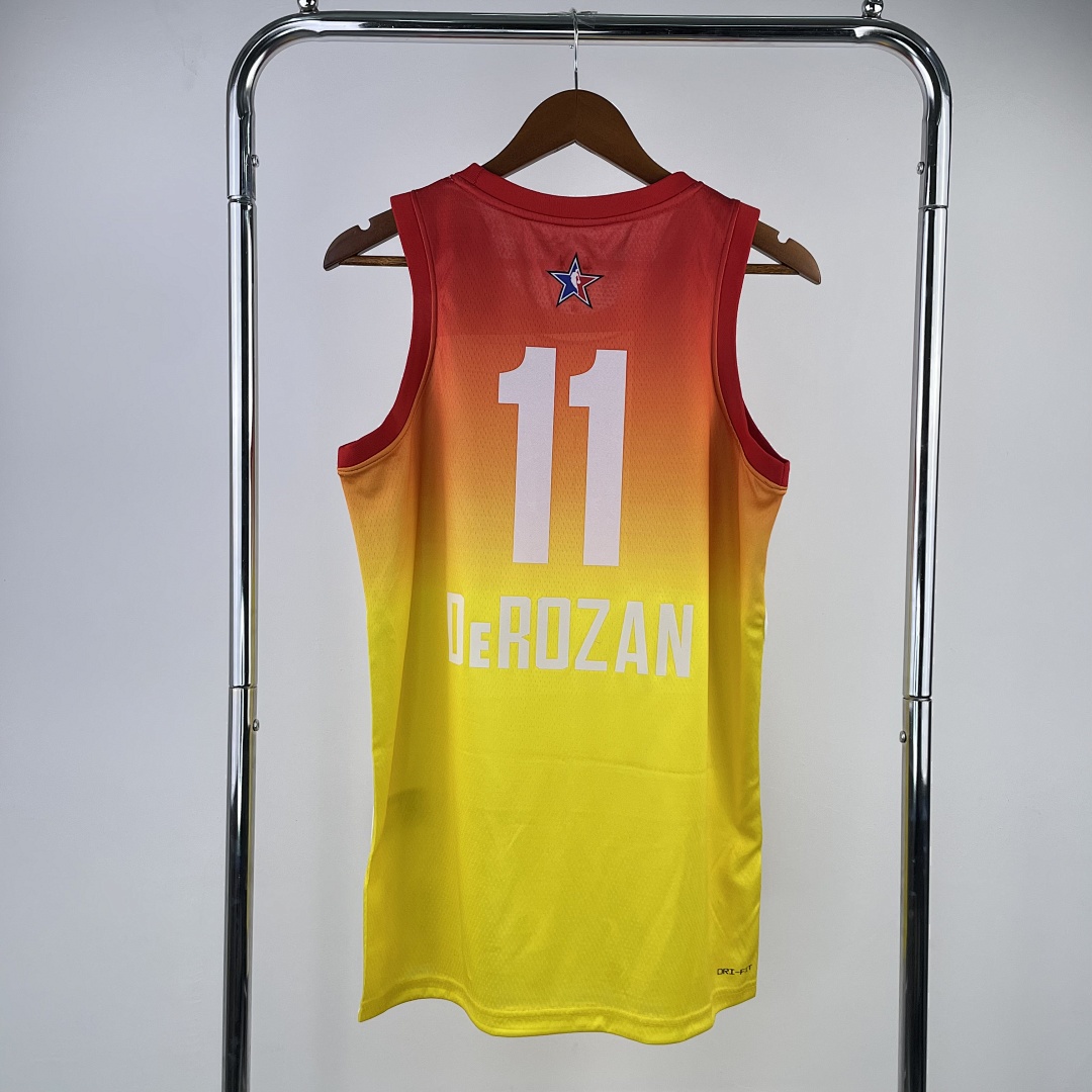 23赛季 全明星 黄色 11号 德罗赞, foto 1