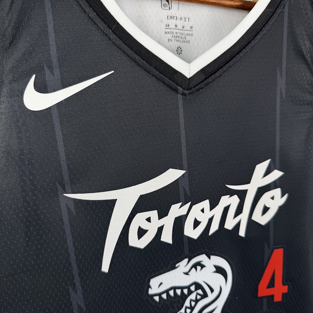 Toronto Raptors 25/26 City Edition #4 Camisa, foto 8