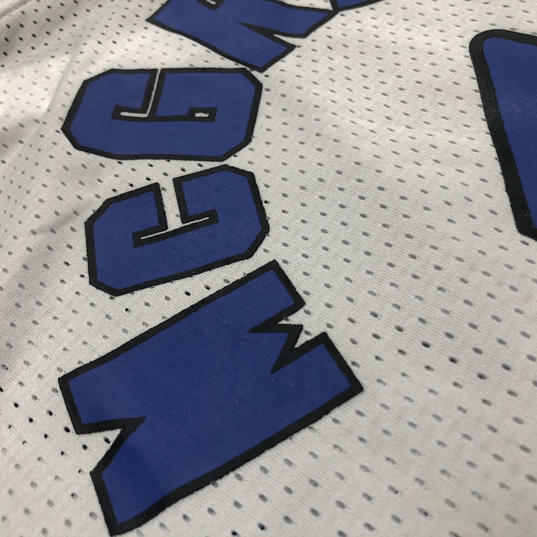 Mitchellness 魔术队 白色 1号 麦迪 复古网眼短袖, foto 5