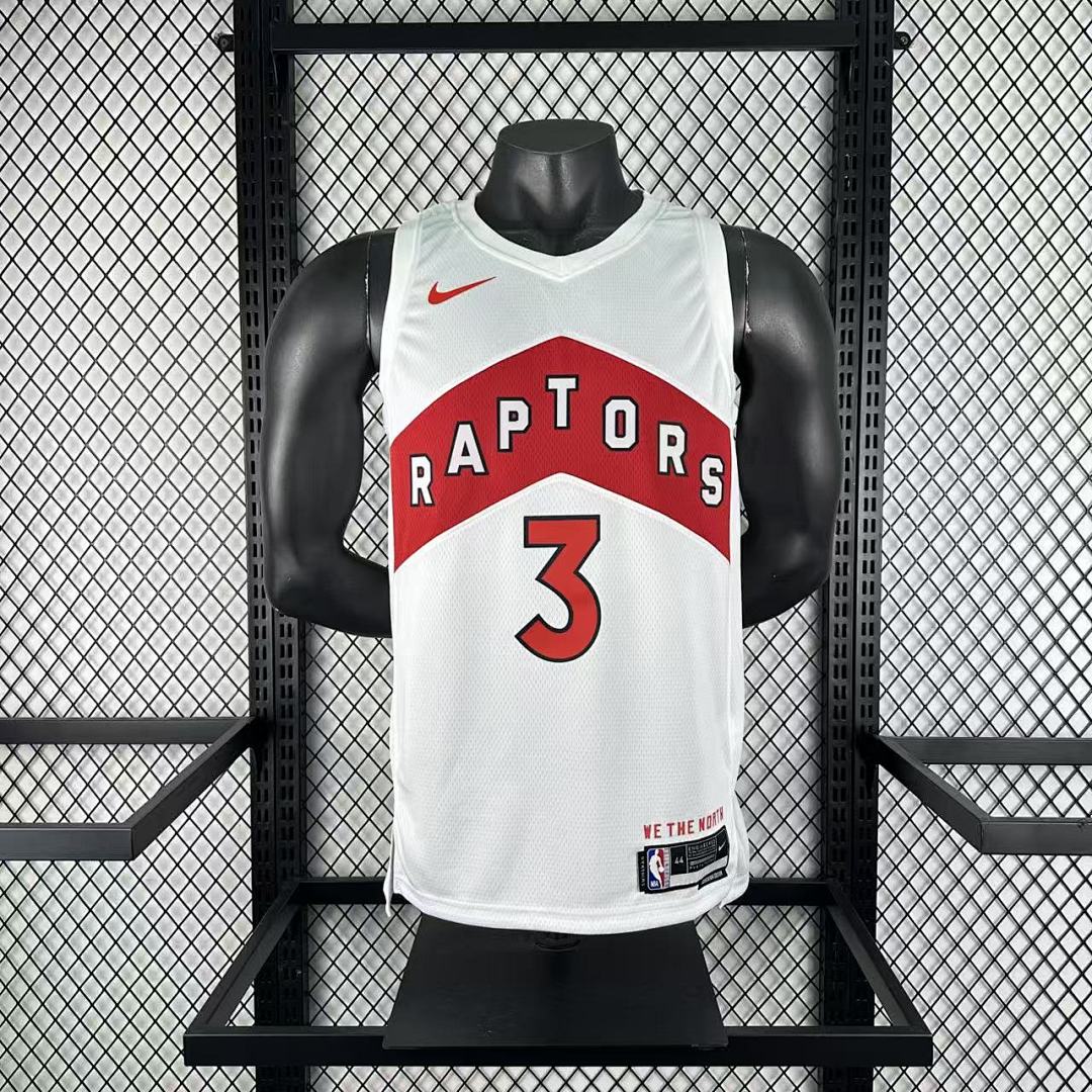Toronto Raptors 22/23 Casa #3 Brandon Ingram Camisa Branca, foto 9