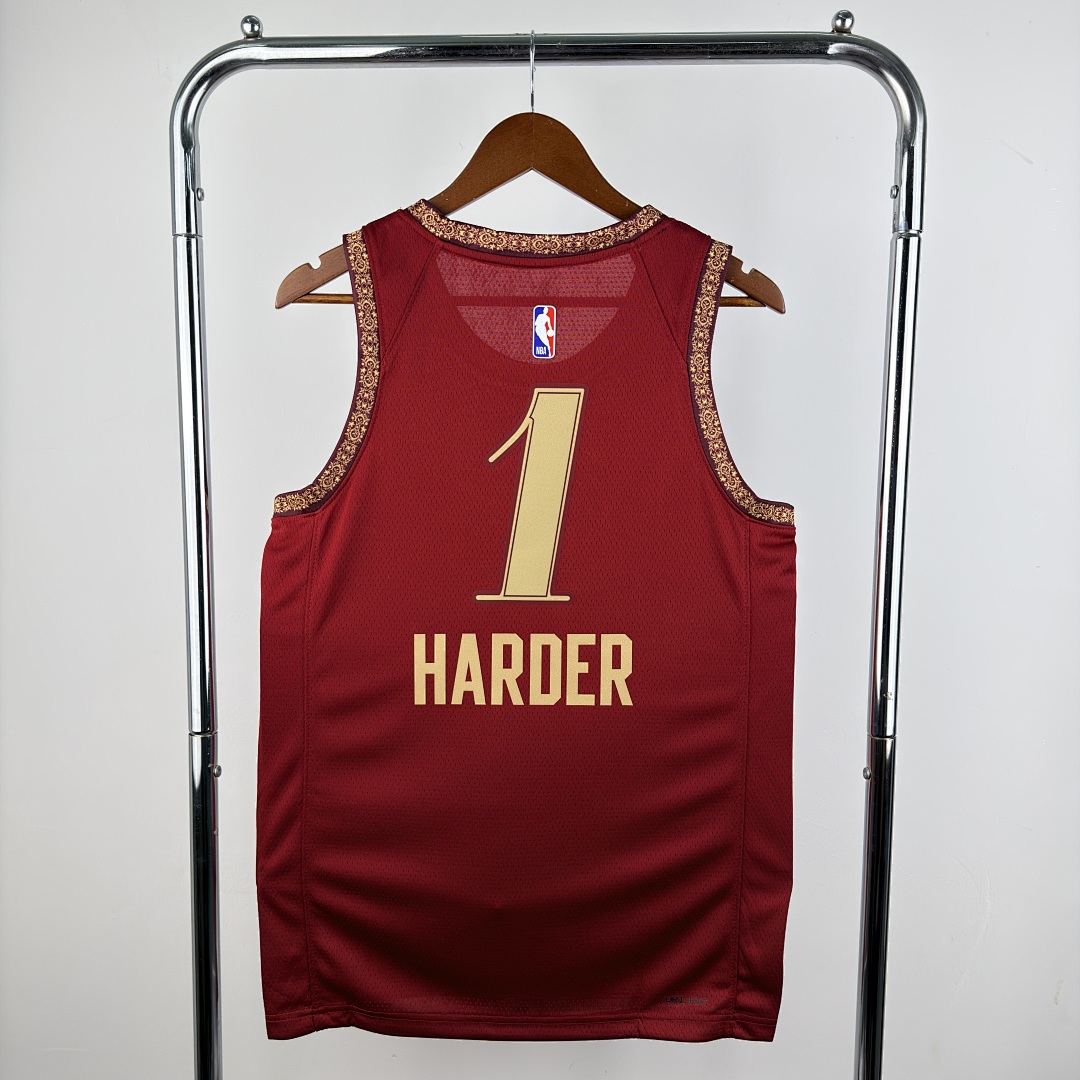 Cleveland Cavaliers 23/24 City Edition #1 James Harden Camisa, foto 13