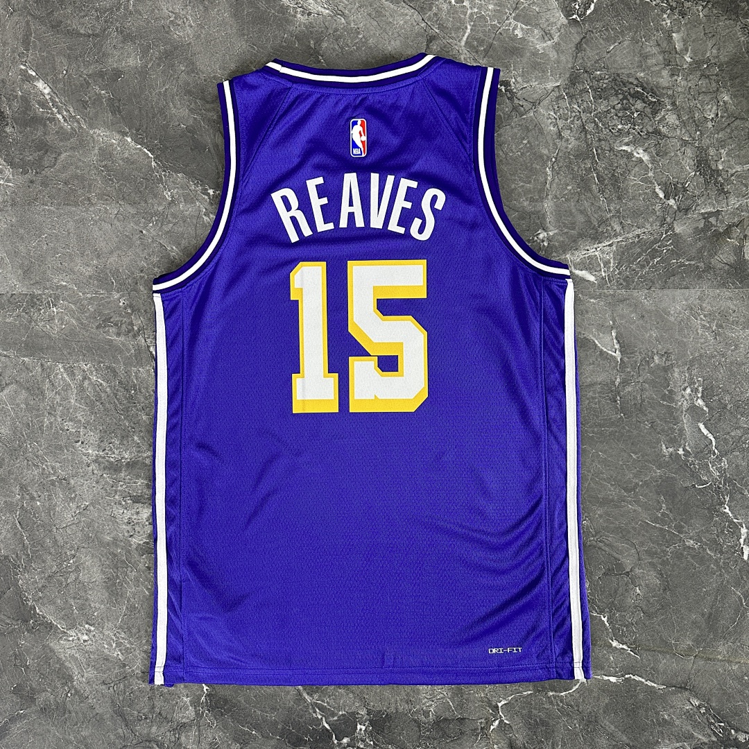 Los Angeles Lakers 25/26 Limited Swingman #15 Austin Reaves Camisa, foto 13