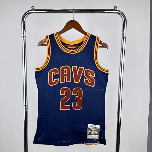 MN热压复古球衣: SW 骑士队 15/16赛季 CAVS 23号 詹姆斯