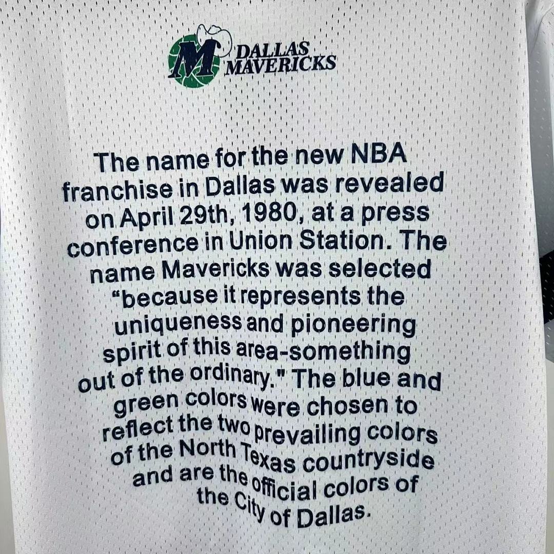 Dallas Mavericks 25/26 Retrô Mitchell & Ness Camisa, foto 12