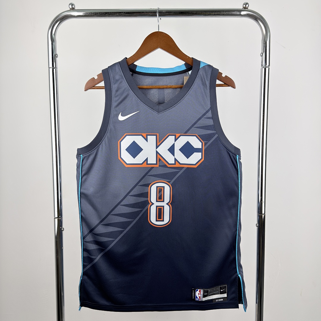 OKC Thunder 25/26 City Edition #8 Jalen Williams Camisa, foto 12