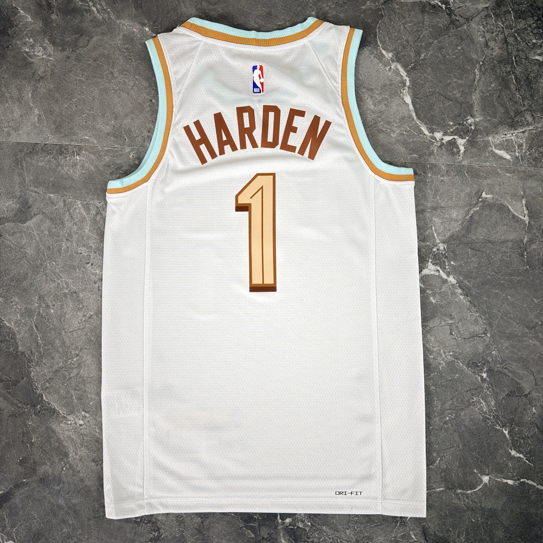 Cleveland Cavaliers 22/23 City Edition #1 James Harden Camisa, foto 10