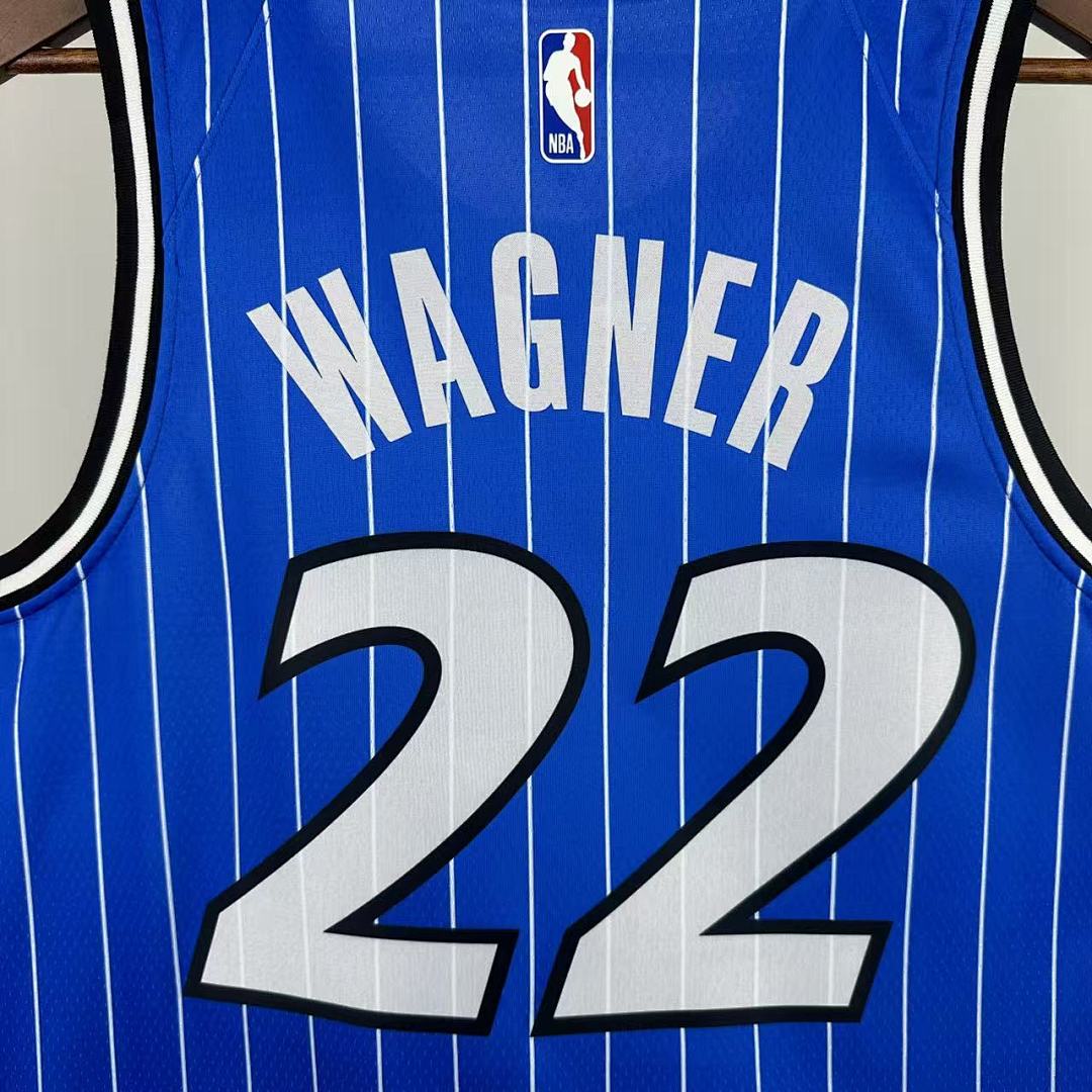 Orlando Magic 25/26 Casa #22 Franz Wagner Camisa Azul, foto 8
