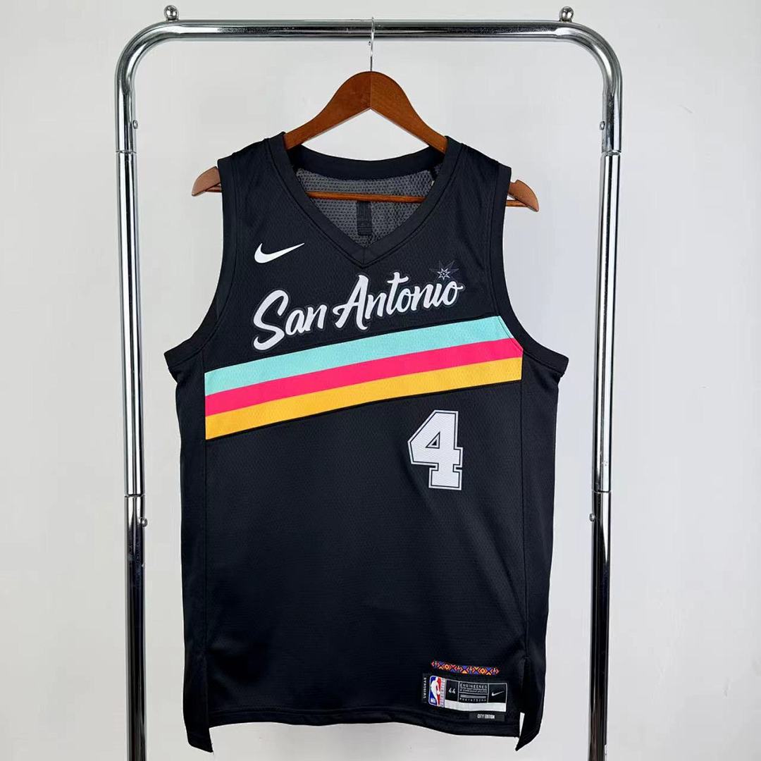 San Antonio Spurs 25/26 City Edition #4 Camisa, foto 1