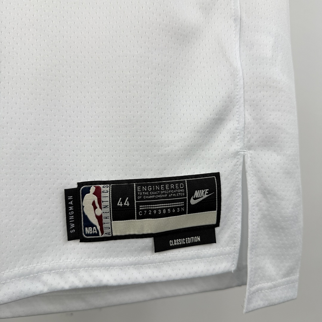 Philadelphia 76ers 25/26 Retrô #23 LeBron James Camisa Branca, foto 2