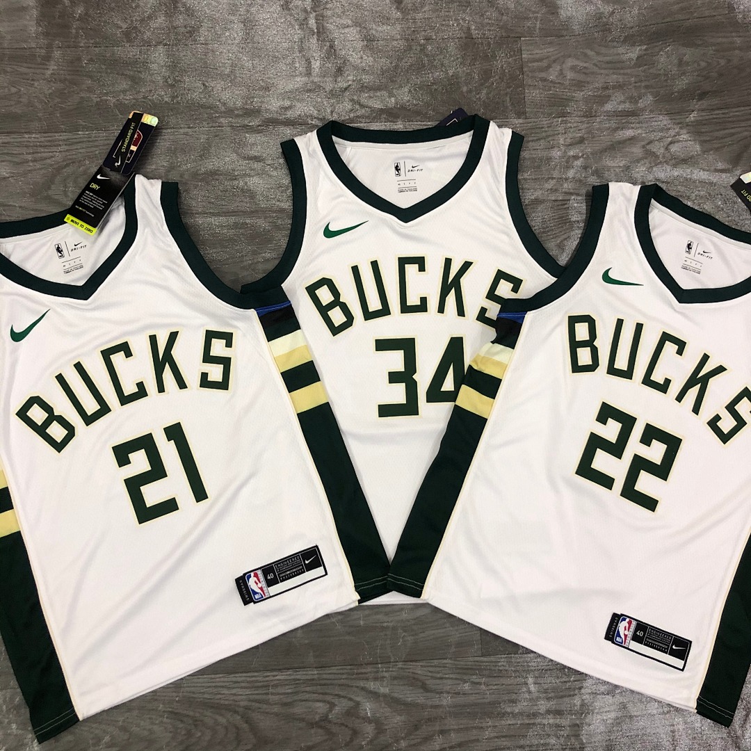 21赛季 雄鹿队 BUCKS 主场 白色 21号 霍勒迪, foto 2