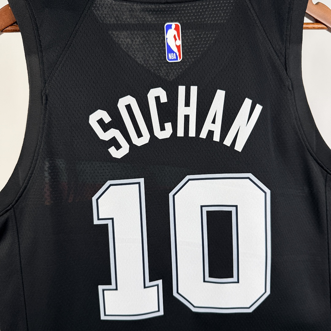 San Antonio Spurs 25/26 City Edition #10 Camisa, foto 4