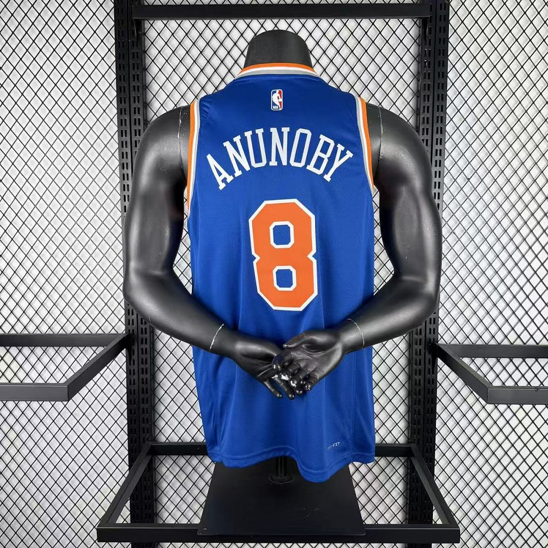 New York Knicks 22/23 #8 Camisa Azul, foto 9