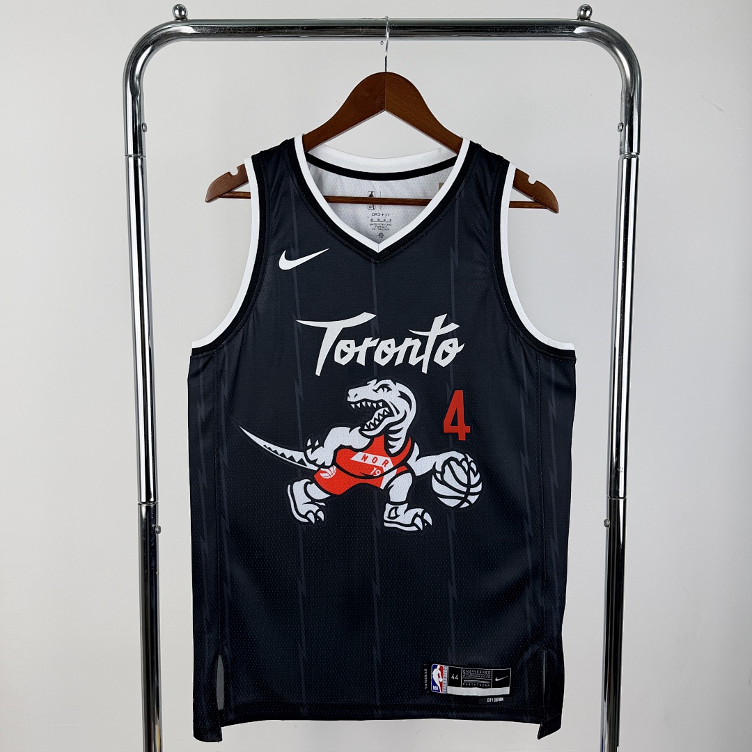 Toronto Raptors 25/26 City Edition #4 Camisa, foto 13