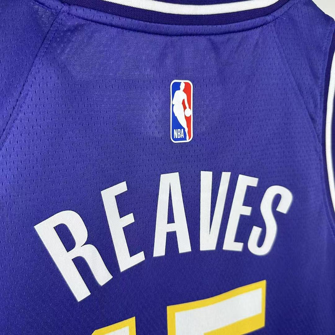 Los Angeles Lakers 25/26 Limited Swingman #15 Austin Reaves Camisa, foto 8
