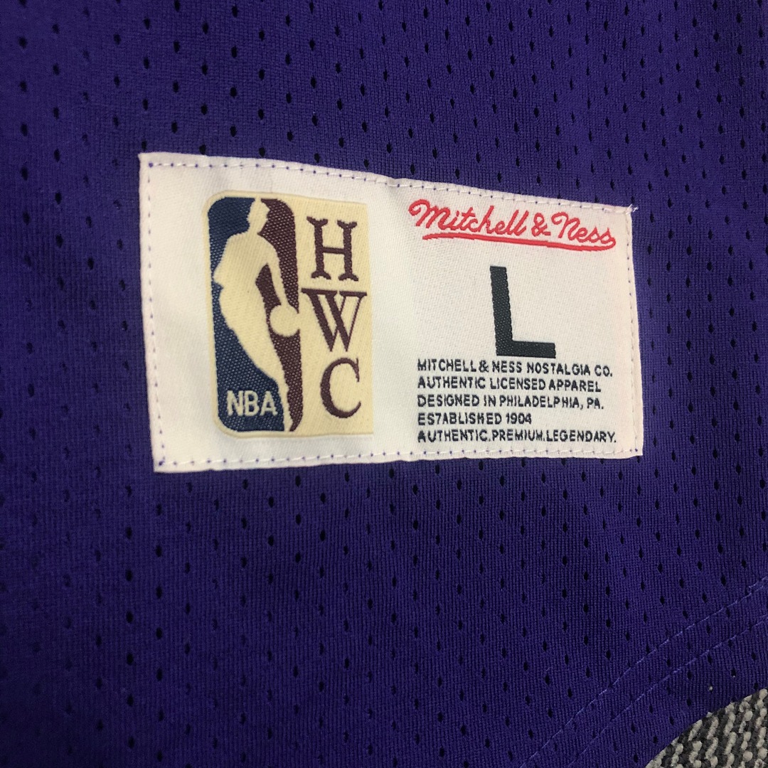 Mitchellness 湖人队 紫色 8号 科比 复古网眼短袖, foto 9
