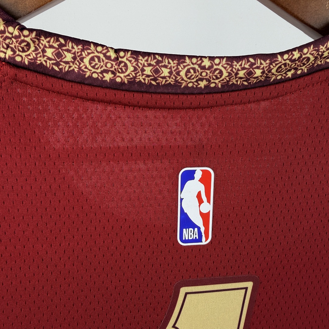 Cleveland Cavaliers 23/24 City Edition #1 James Harden Camisa, foto 8