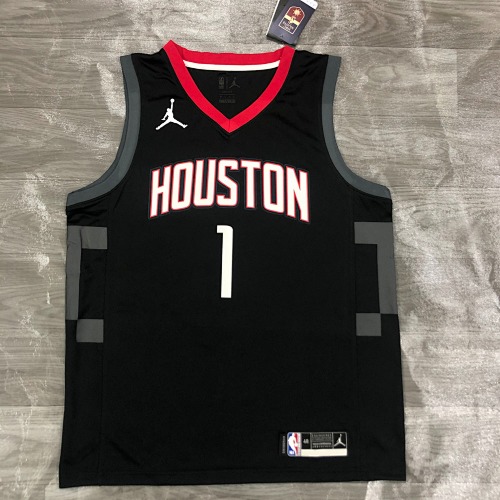 21赛季火箭队Jordan 主题限定城市版 黑色 1号 沃尔