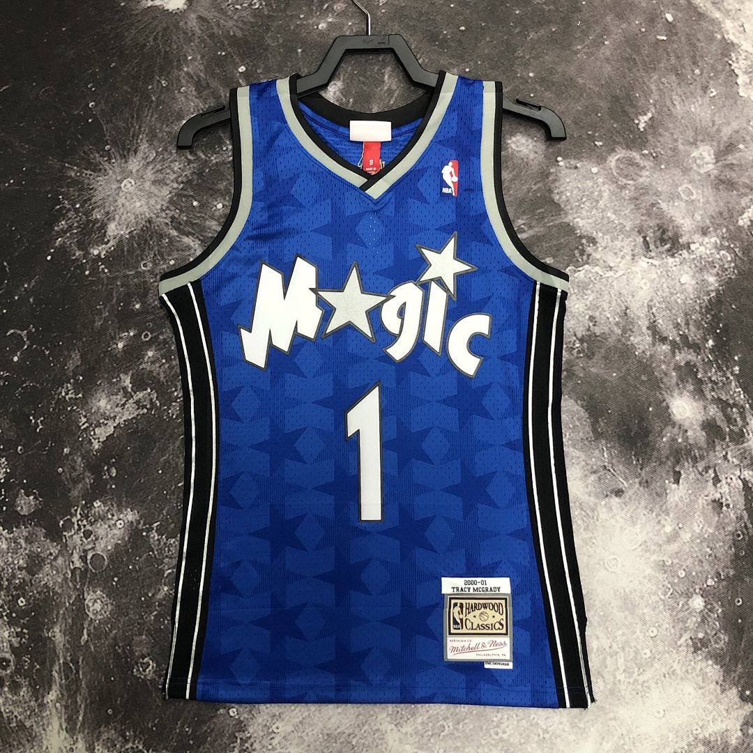 MN热压复古球衣:SW魔术队 00/01赛季 暗星 1号麦迪, foto 23