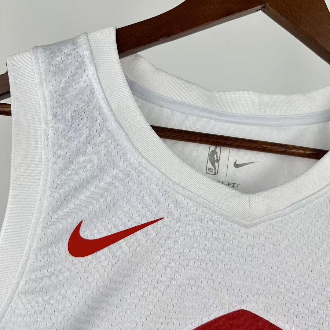 Toronto Raptors 22/23 Casa #3 Brandon Ingram Camisa Branca, foto 6