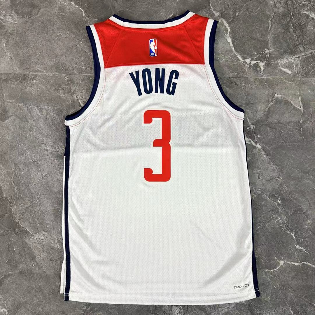 Washington Wizards 22/23 #3 Trae Young Camisa Branca, foto 9