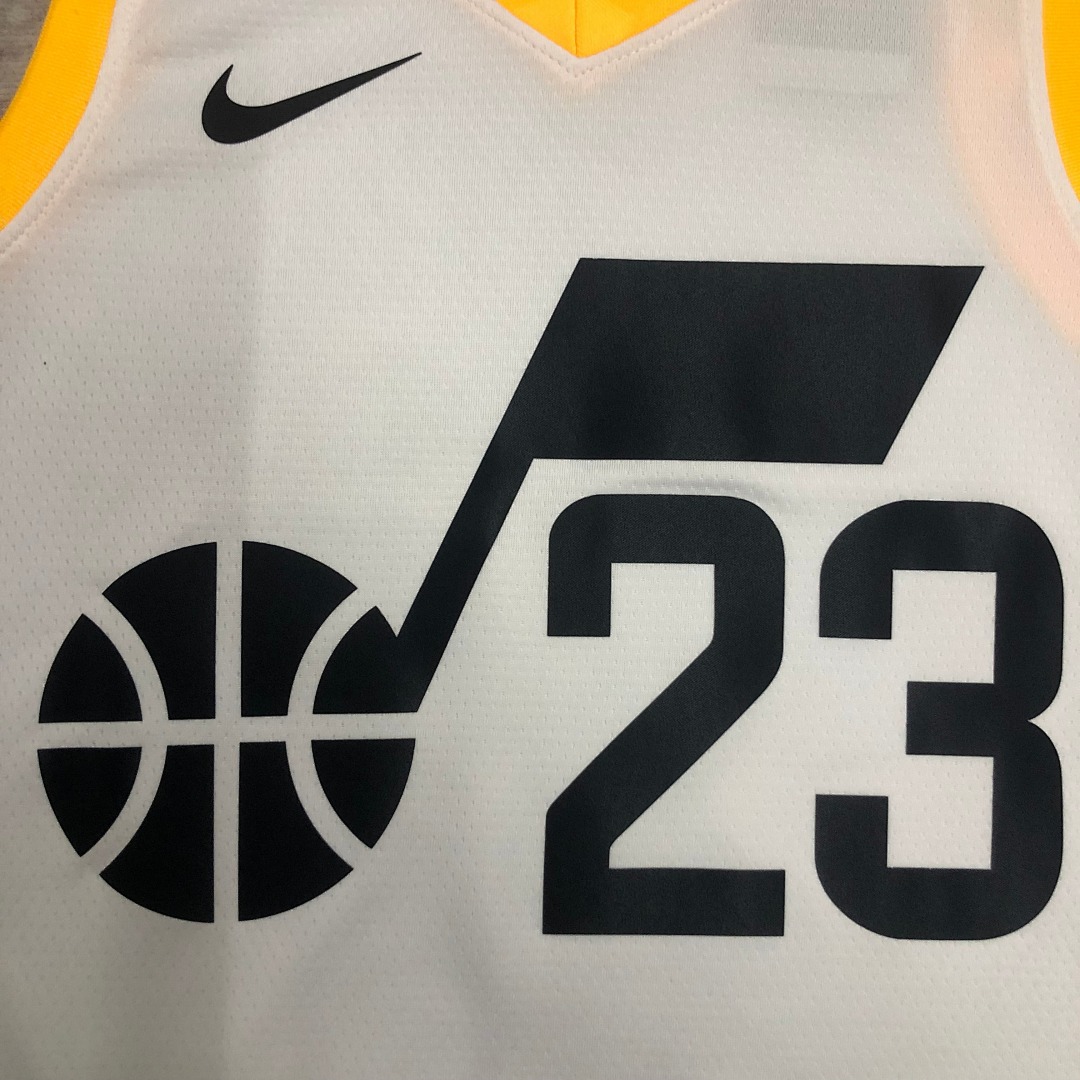 23赛季爵士队 主场 白色 23号 马尔卡宁, foto 12