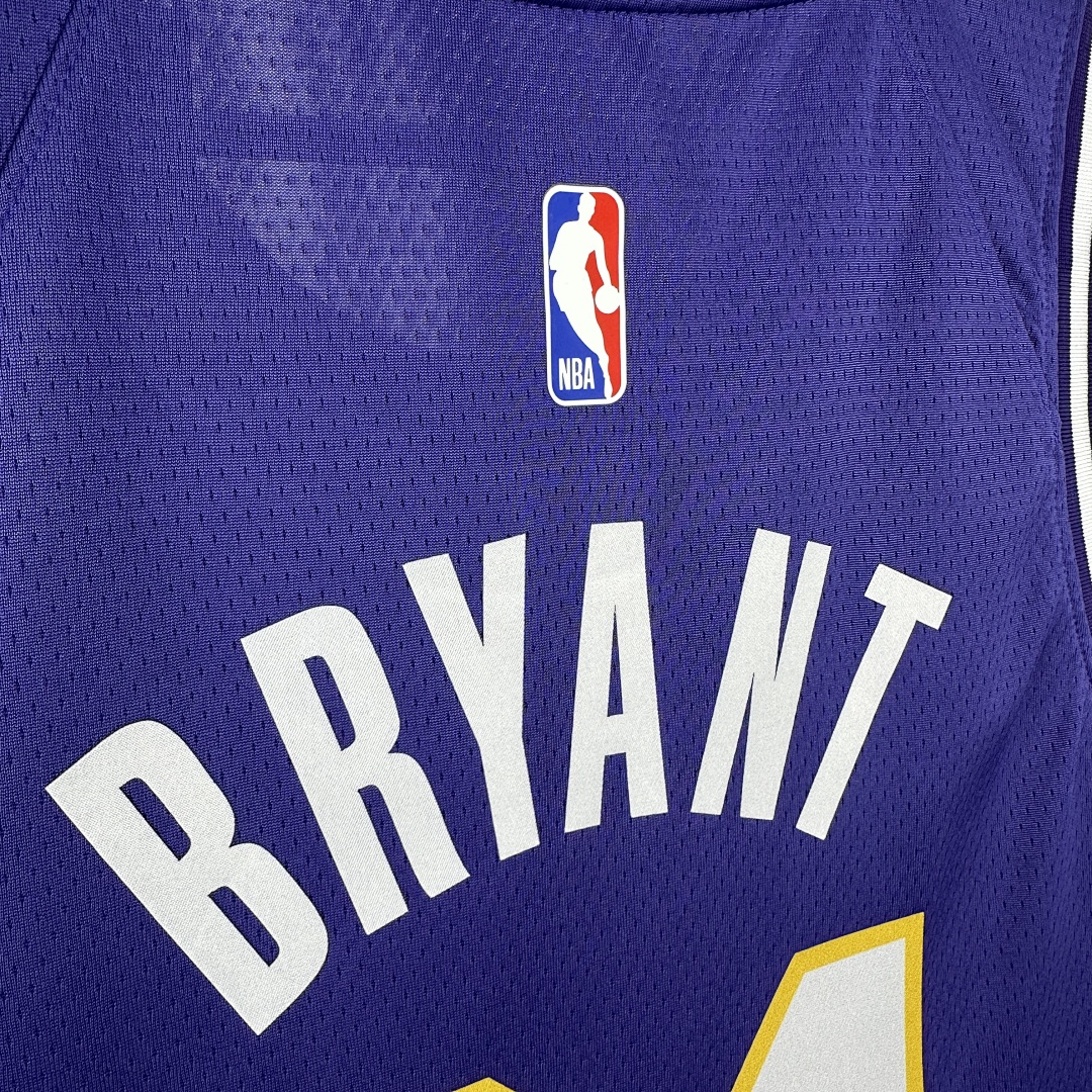 Los Angeles Lakers 25/26 Limited Swingman #24 Kobe Bryant Camisa, foto 8