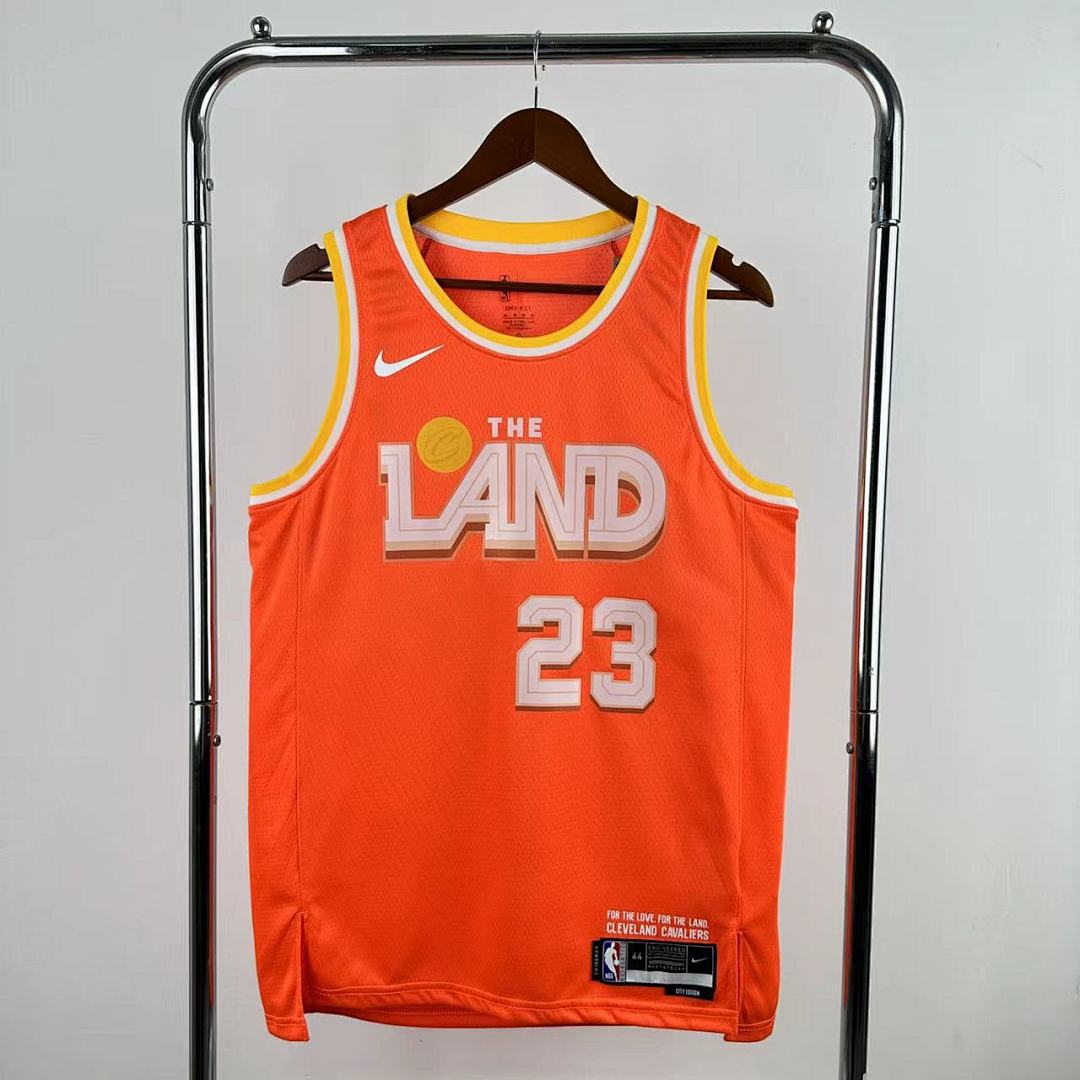 Cleveland Cavaliers 25/26 City Edition #23 LeBron James Camisa, foto 1