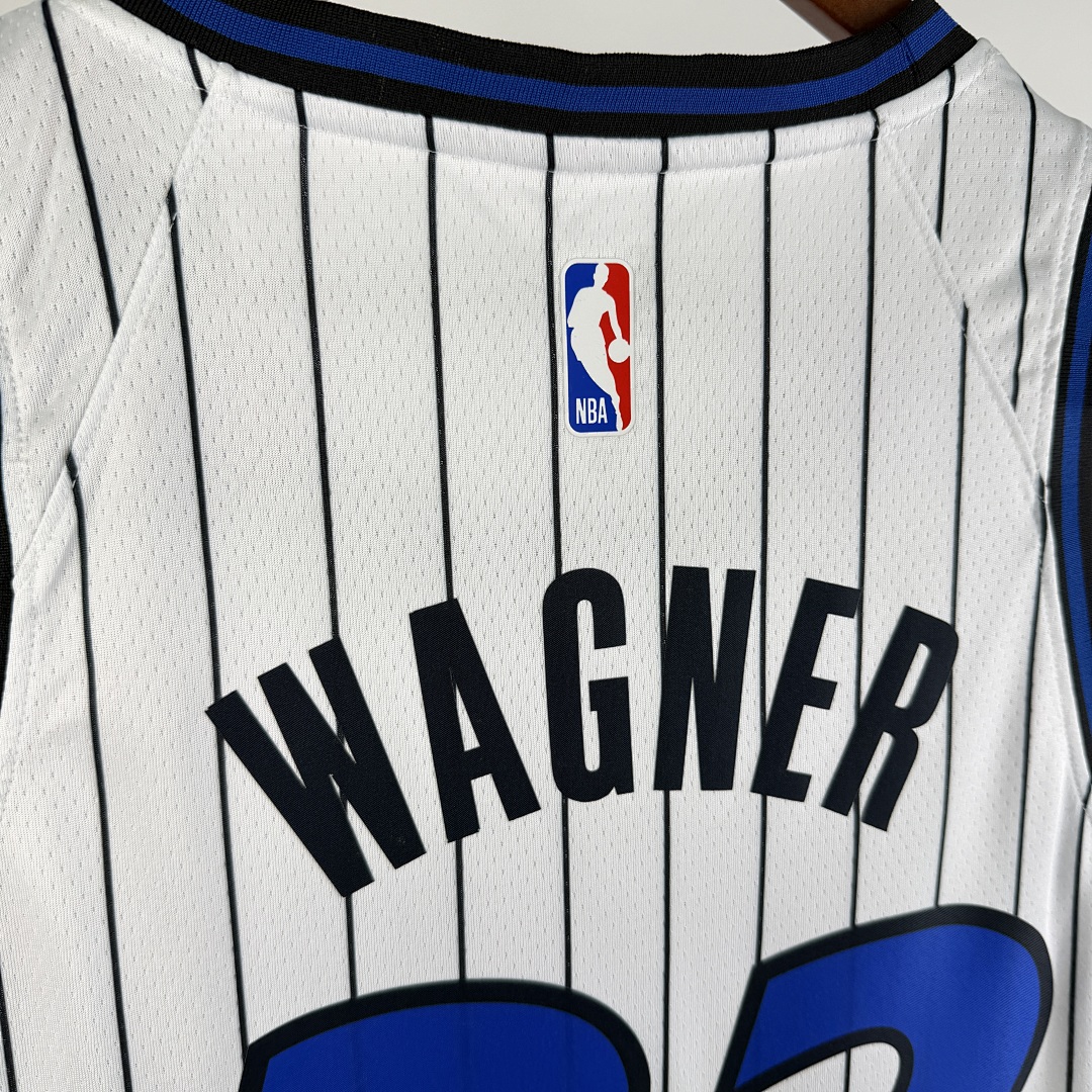 Orlando Magic 25/26 Casa #22 Franz Wagner Camisa Branca, foto 3
