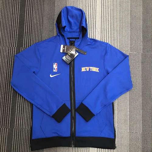 国外专柜正品:球员版GI 尼克斯队 出场服外套