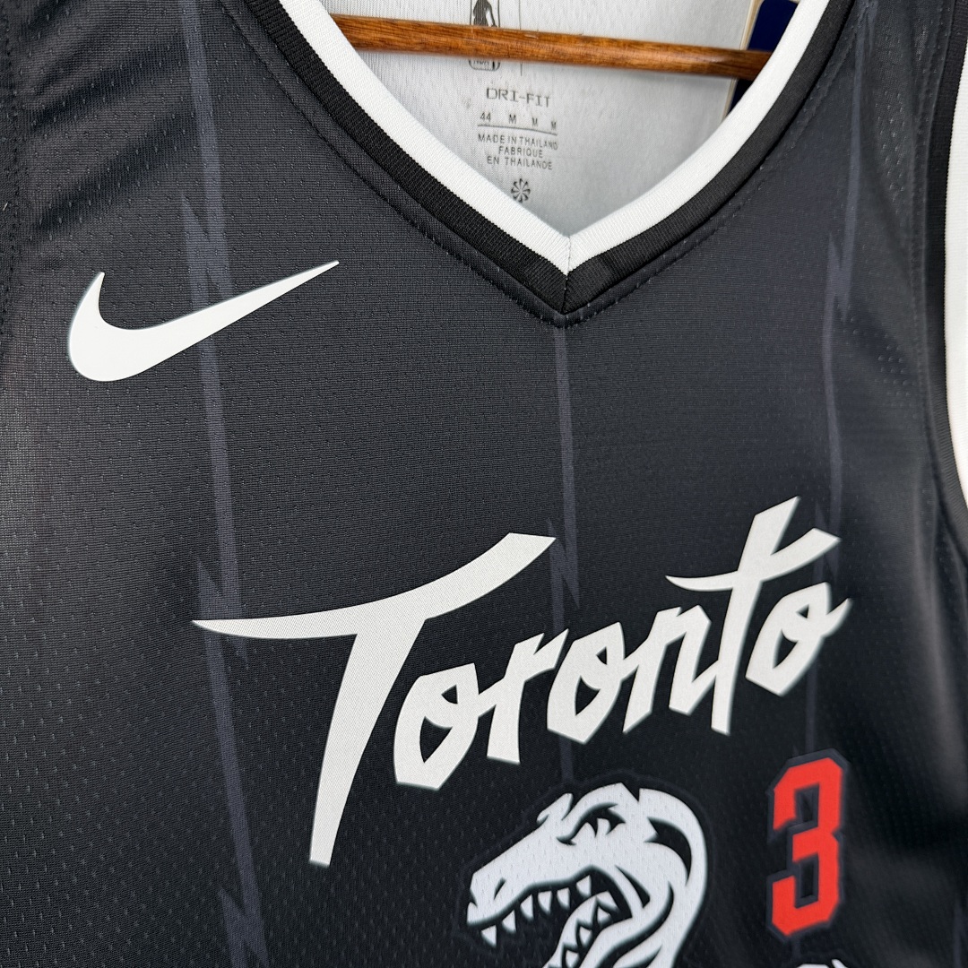 Toronto Raptors 25/26 City Edition #3 Camisa, foto 8