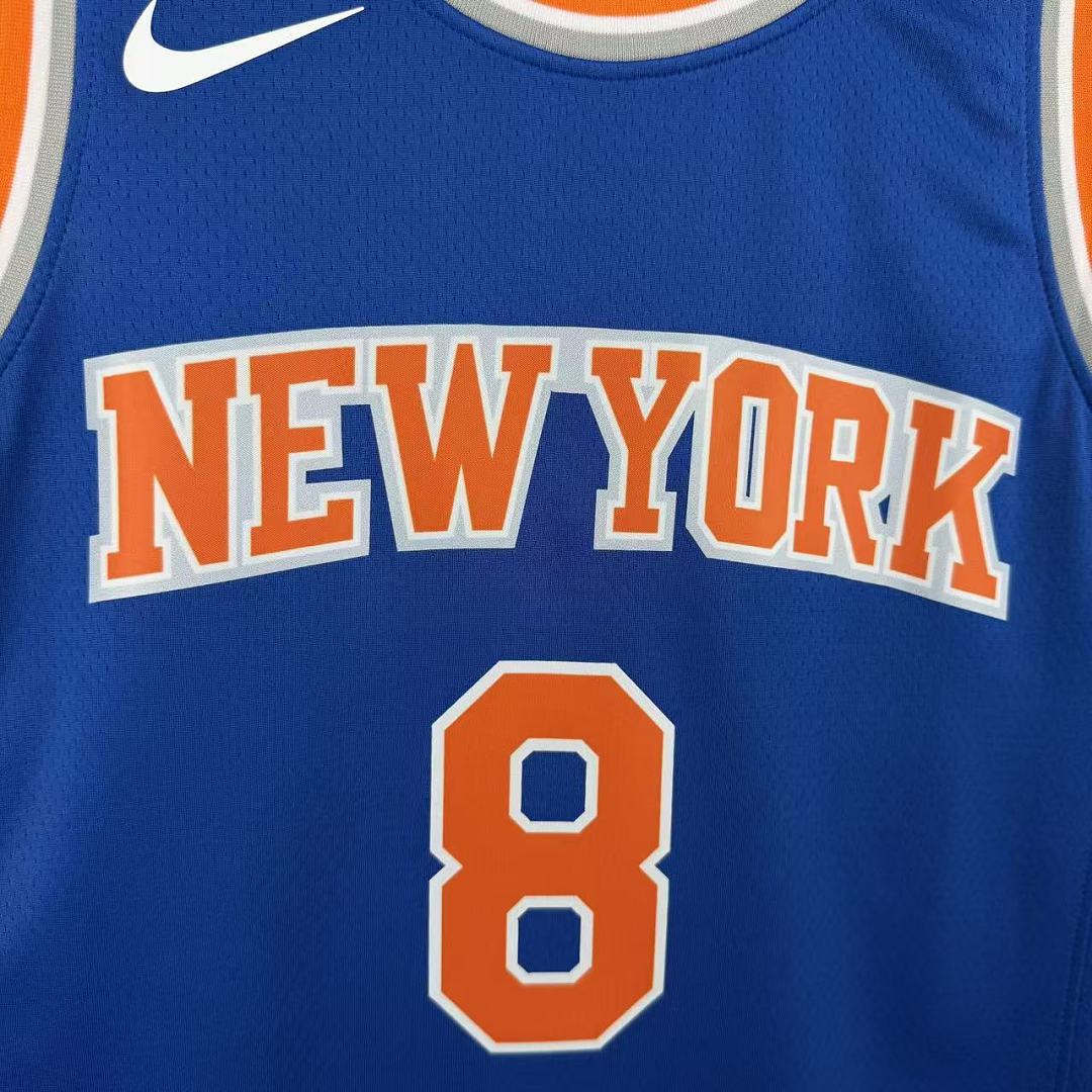New York Knicks 22/23 #8 Camisa Azul, foto 2