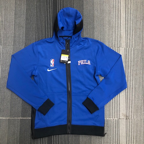 国外专柜正品:球员版 GI 76人队 出场服外套