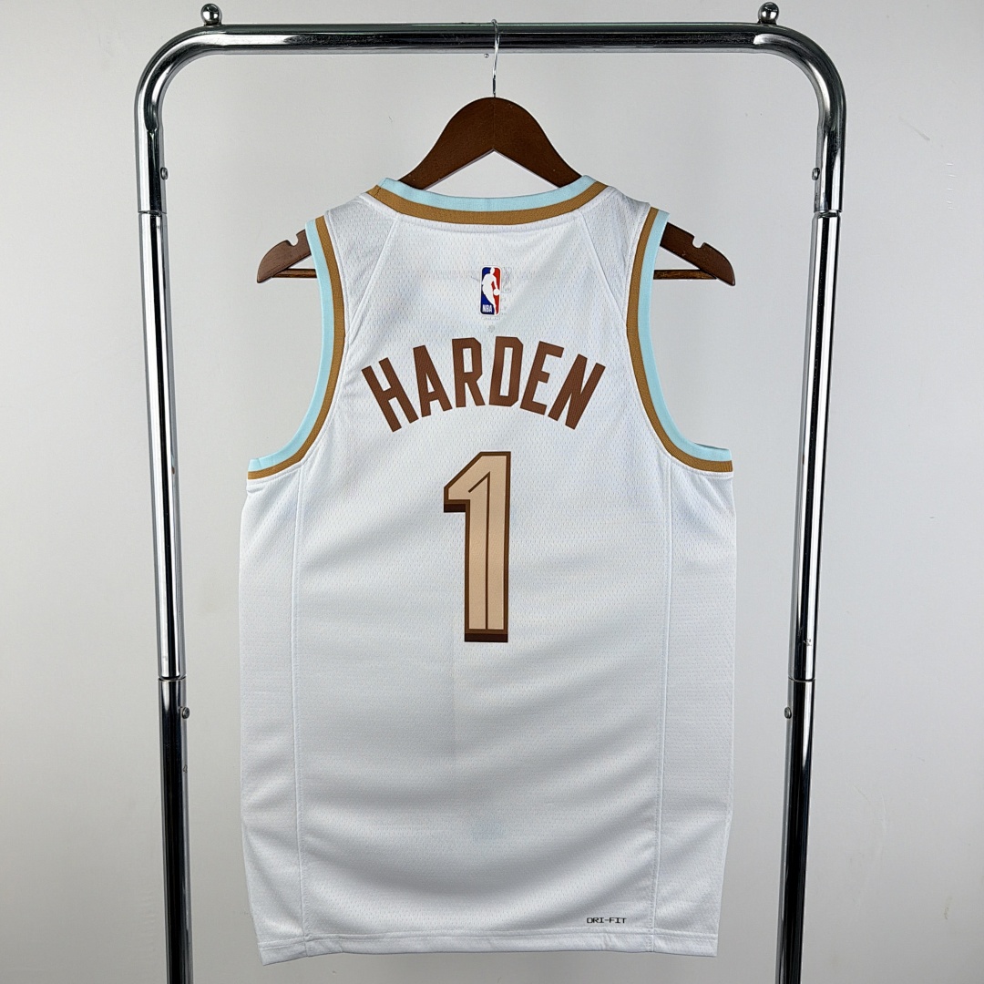 Cleveland Cavaliers 22/23 City Edition #1 James Harden Camisa, foto 12