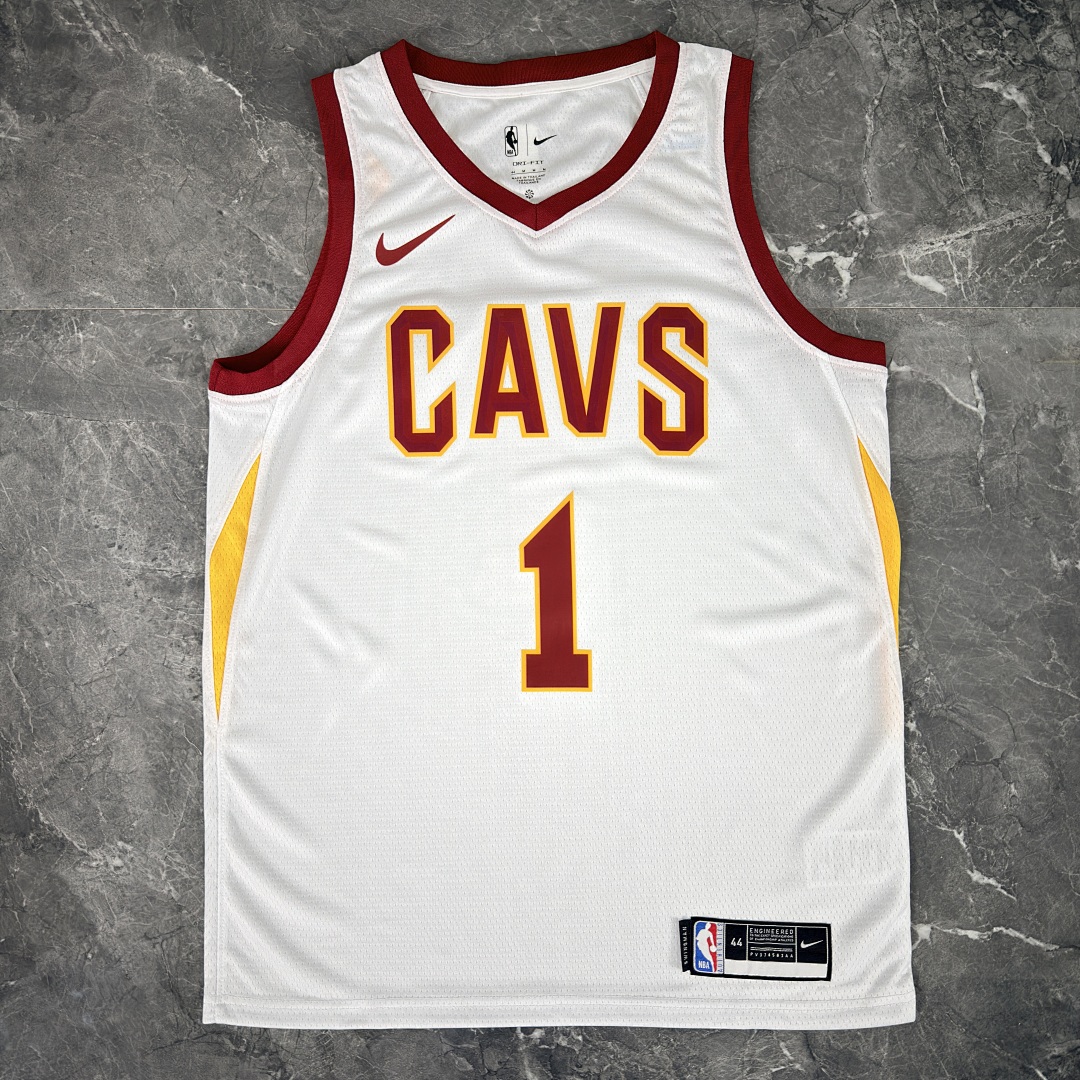 Cleveland Cavaliers #1 James Harden Camisa Branca, foto 6