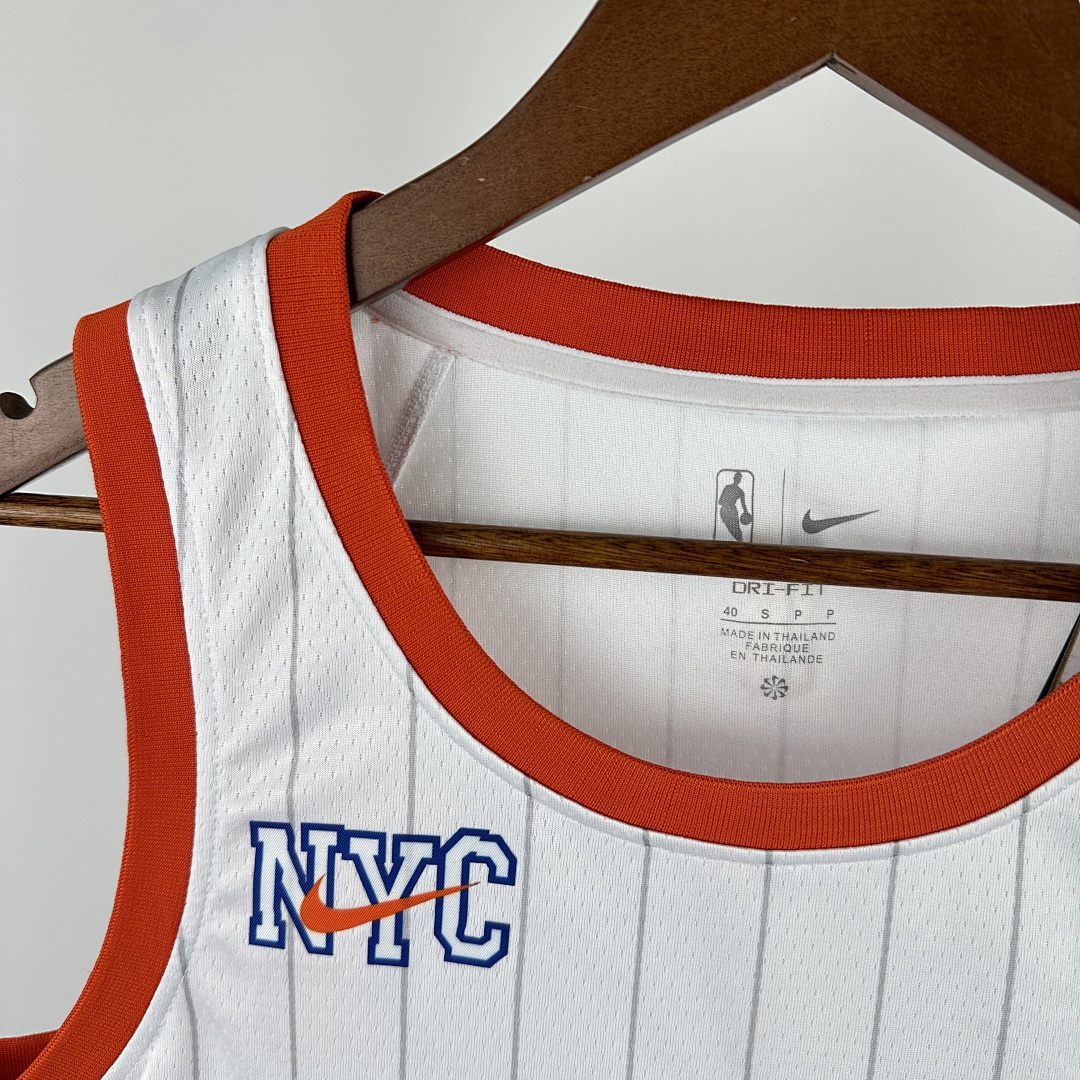 25赛季 尼克斯 城市版 11号 布伦森, foto 6