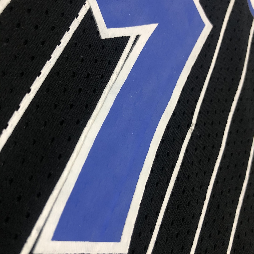 Mitchellness 魔术队 黑色 1号 麦迪 复古网眼短袖, foto 13