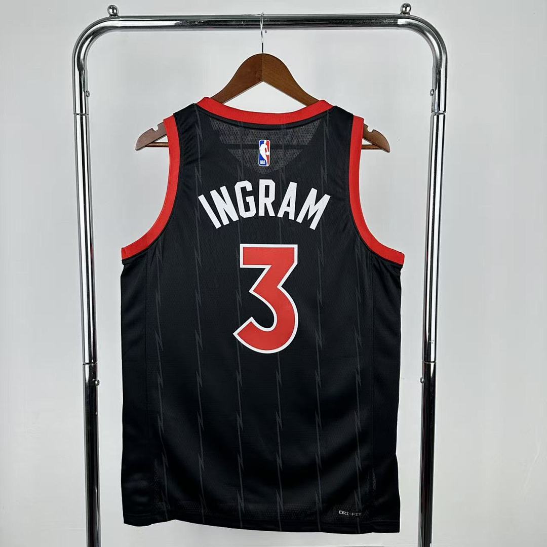 Toronto Raptors 22/23 Limited Swingman #3 Brandon Ingram Camisa, foto 2